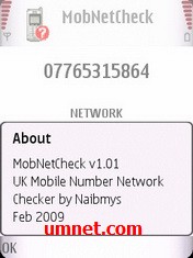 game pic for MobNetCheck S60 3rd